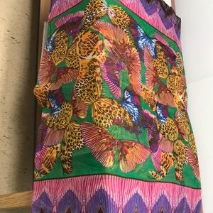 Sheer butterfly Infinity Scarf by Tasha